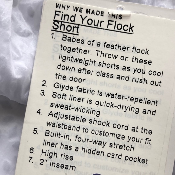 JUST IN✔️NWT LULULEMON HIGH RISE SHORT - Picture 4 of 8